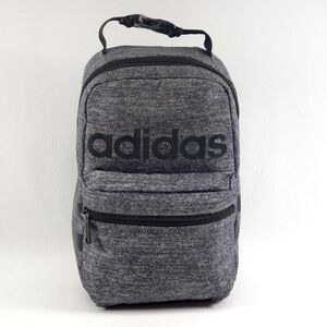 Adidas Santiago 2 Insulated Lunch Bag, Jersey Onyx Black/Grey One Size SEE PICS!